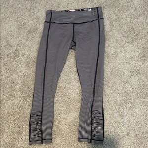 Striped Lululemon leggings!